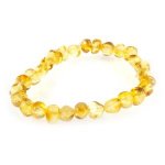 Baroque Amber Baby Anklet